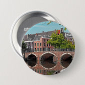 Badge Rond 7,6 Cm Amsterdam - Keizersgracht (Devant & derrière)