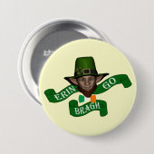 Badge Rond 7,6 Cm Amusant Erin aller bragh Saint Patrick jour (Devant & derrière)