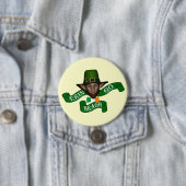 Badge Rond 7,6 Cm Amusant Erin aller bragh Saint Patrick jour (En situation)
