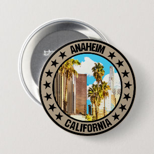 Badge Rond 7,6 Cm Anaheim