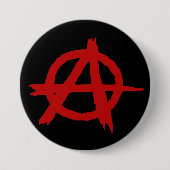 Badge Rond 7,6 Cm Anarchie (Devant)