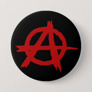 Badge Rond 7,6 Cm Anarchie