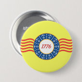 Badge Rond 7,6 Cm Ancres et étoiles - (Devant & derrière)