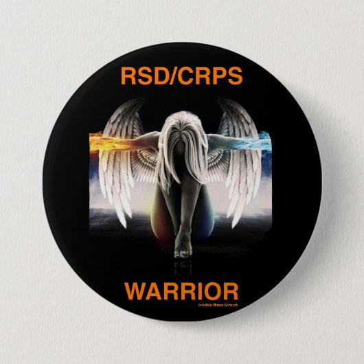 Badge Rond 7,6 Cm Ange...SDRC/SMPCR (Devant)