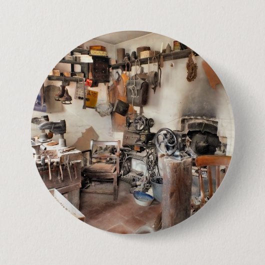 BADGE ROND 7,6 CM ANGLETERRE VICTORIENNE (Devant)