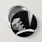 Badge Rond 7,6 Cm Anneau de pasteur (Devant & derrière)