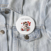 Badge Rond 7,6 Cm Anniversaire de Pony Pilot (En situation)