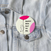 Badge Rond 7,6 Cm Anniversaire d'Halloween (En situation)