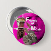 Badge Rond 7,6 Cm Anti-McCain bouton… (Devant & derrière)