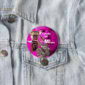 Badge Rond 7,6 Cm Anti-McCain bouton… (En situation)