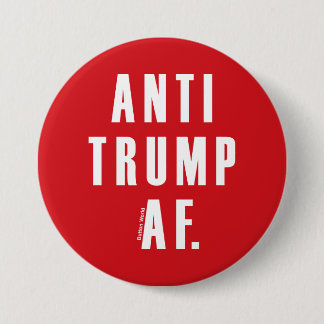 Badge Rond 7,6 Cm Anti Trump