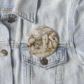 Badge Rond 7,6 Cm Apiculteurs par Pieter Bruegel l'Ancien (En situation)