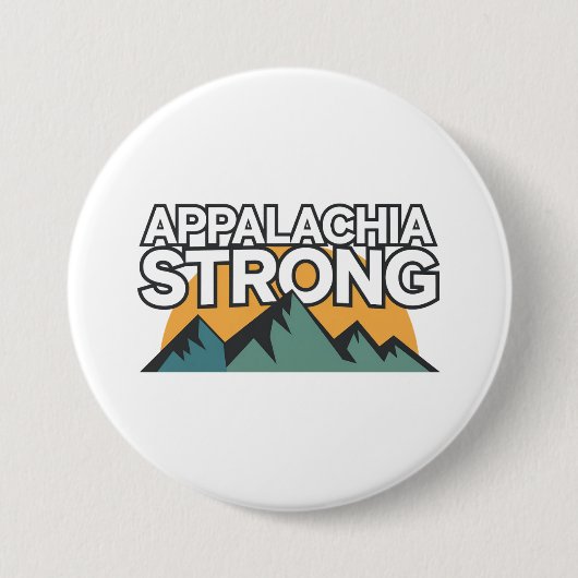 Badge Rond 7,6 Cm Appalachia forte (Devant)