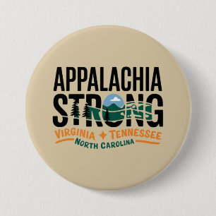 Badge Rond 7,6 Cm Appalachia forte montagne en plein air randonnée N