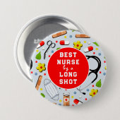Badge Rond 7,6 Cm Appréciation des infirmières (Devant & derrière)