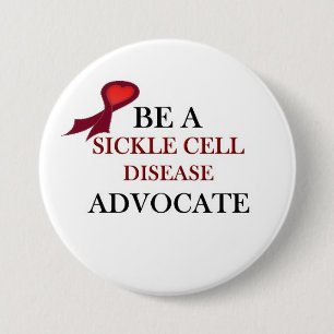 Badge Rond 7,6 Cm Appui de drépanocyte