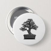 Badge Rond 7,6 Cm arbre de bonsaïs (Devant & derrière)