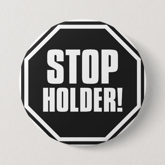 Badge Rond 7,6 Cm Arrêtez le support ! (Devant)