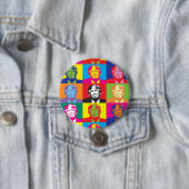 Badge Rond 7,6 Cm Art de bruit présidentiel d'atout (En situation)