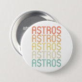 Badge Rond 7,6 Cm Astros féminines (Devant & derrière)