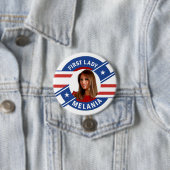 Badge Rond 7,6 Cm Atout de Melania (En situation)
