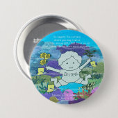 Badge Rond 7,6 Cm Au-delà de la surface (Devant & derrière)