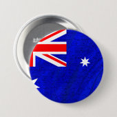 Badge Rond 7,6 Cm Australie (Devant & derrière)