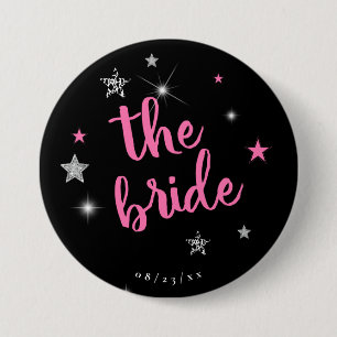 Badge Rond 7,6 Cm Bachelorette Bride Disco ID925