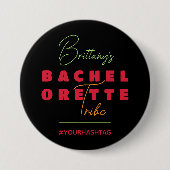 Badge Rond 7,6 Cm Bachelorette Tribe (Devant)