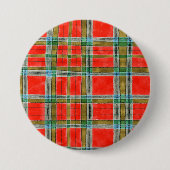 Badge Rond 7,6 Cm BAIN MAC BAIN TARTAN - Bouton rond (Devant)
