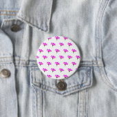 Badge Rond 7,6 Cm Baise rose (En situation)