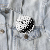 Badge Rond 7,6 Cm Bal de golf (En situation)