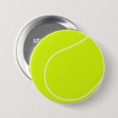 Badge Rond 7,6 Cm Ball de tennis (Devant & derrière)