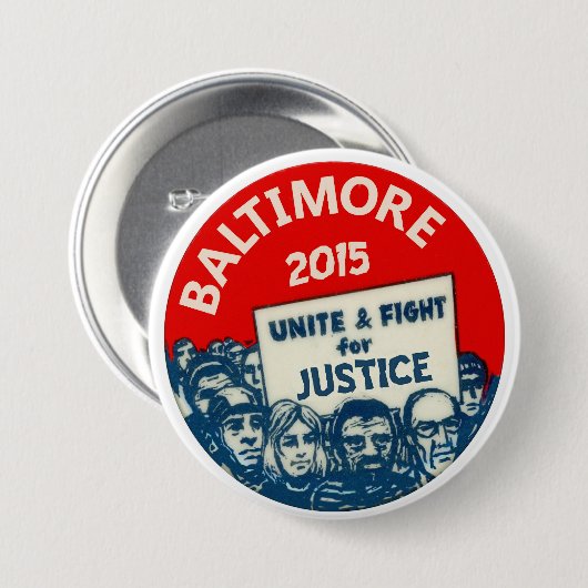 Badge Rond 7,6 Cm Baltimore 2015 (Devant & derrière)