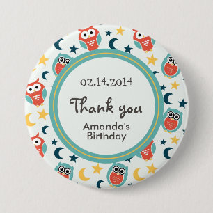 Badge Rond 7,6 Cm Bande dessinée mignonne de couche-tard avec la