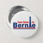 Badge Rond 7,6 Cm Banques externes pour Bernie (Devant & derrière)