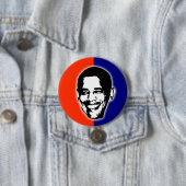 Badge Rond 7,6 Cm Barack Obama pour le président (En situation)
