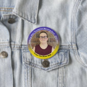 Badge Rond 7,6 Cm Baritone Haley 11 (En situation)