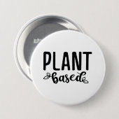 Badge Rond 7,6 Cm Basé sur le plante (Devant & derrière)
