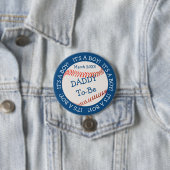 Badge Rond 7,6 Cm Baseball All American Daddy & Date (En situation)