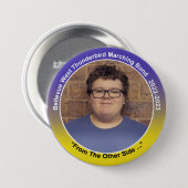 Badge Rond 7,6 Cm Basse Clarinet Alexander 9 (Devant & derrière)