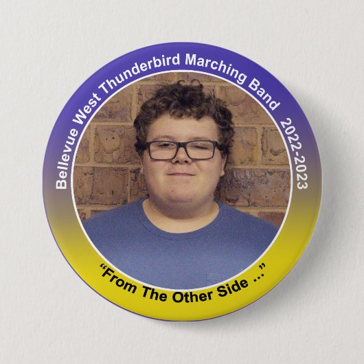Badge Rond 7,6 Cm Basse Clarinet Alexander 9 (Devant)
