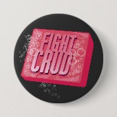 Badge Rond 7,6 Cm Battre Crud (Devant)