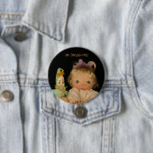 Badge Rond 7,6 Cm Bébé Ginny de bouton de janv. Shackelford (En situation)