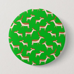 Badge Rond 7,6 Cm Bébé mignon cerf et famille