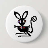 Badge Rond 7,6 Cm Belle image BILBY - Marsupial - Faune - (Devant)