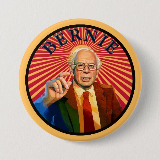 BADGE ROND 7,6 CM BERNIE 2016 (Devant)