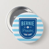 Badge Rond 7,6 Cm Bernie pour le président (Devant & derrière)