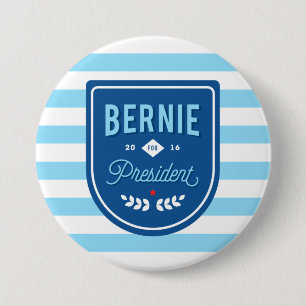 Badge Rond 7,6 Cm Bernie pour le président