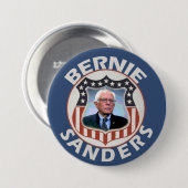 Badge Rond 7,6 Cm Bernie Sanders (Devant & derrière)